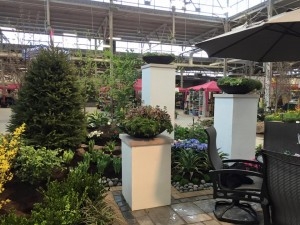 Indianapolis Flower Patio Show Display Carmel Landscaping